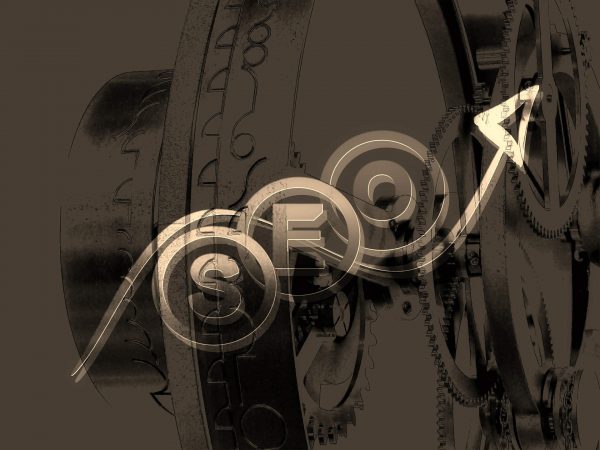 This is decorative text of SEO, Search engine optimization.