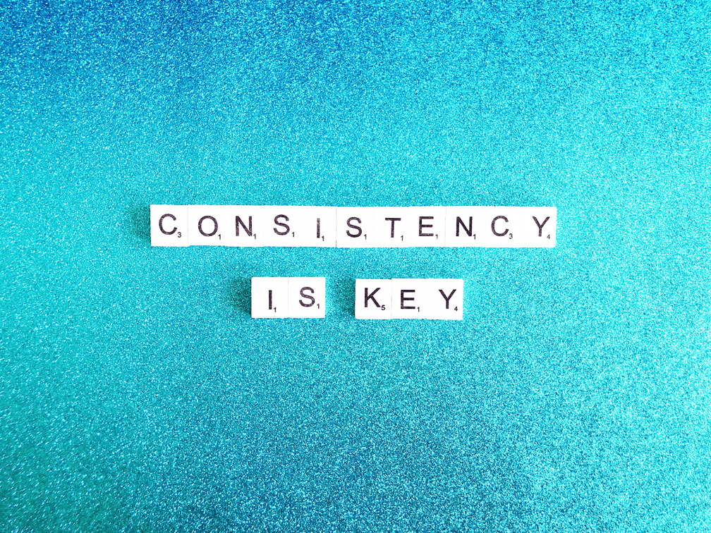 Building consistency into your business marketing is key to your marketing success.