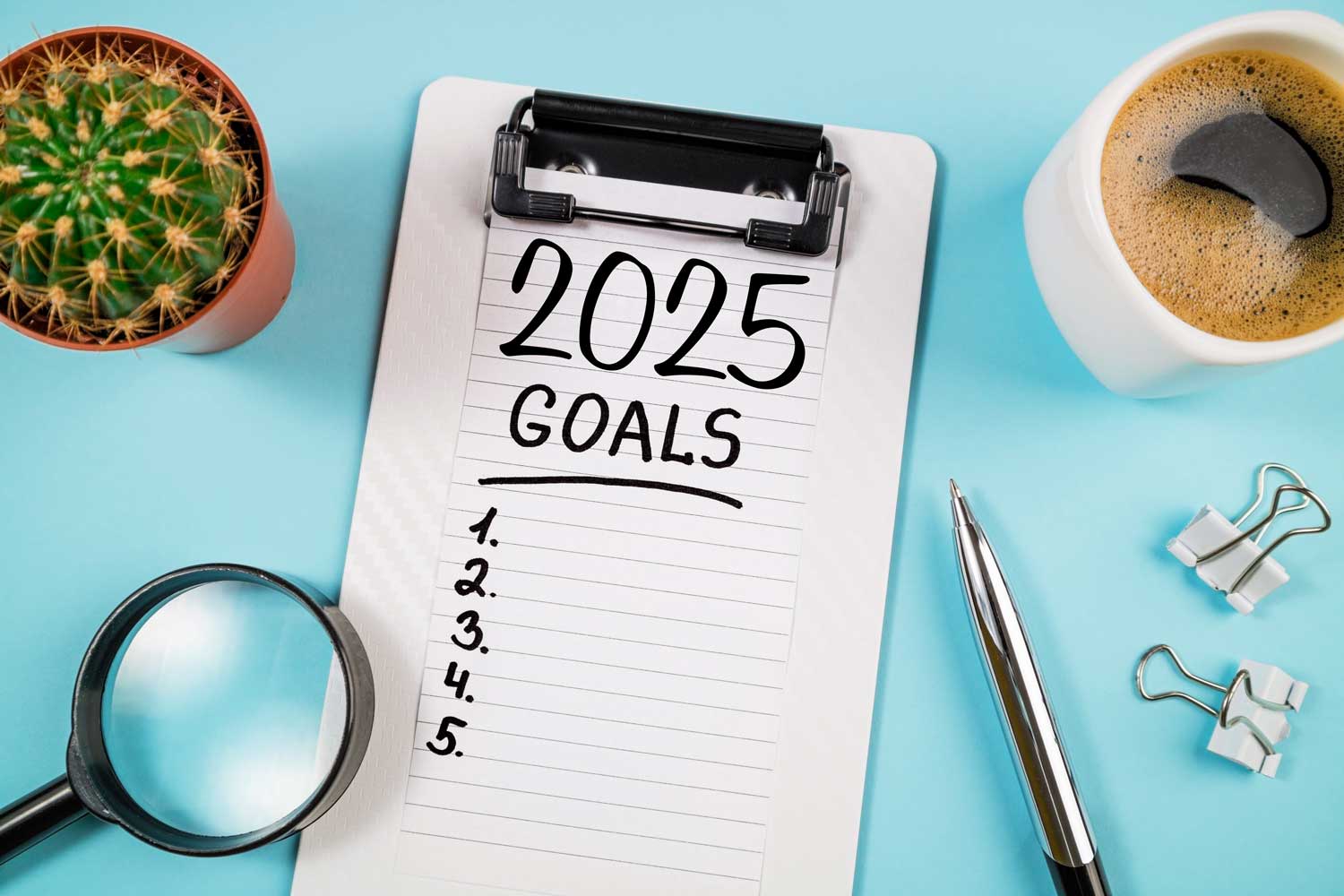 setting realistic marketing goals for 2025